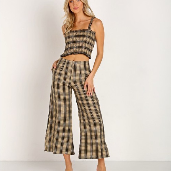 Faithfull the Brand Other - Faithfull the Brand Plaid Coordinated Set